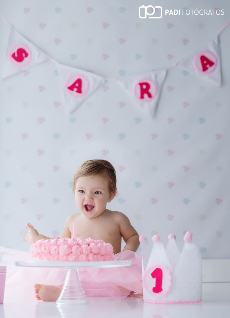 Fotografías Smash Cake Sara